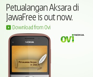 Petualangan Aksara di Jawa on Nokia E5