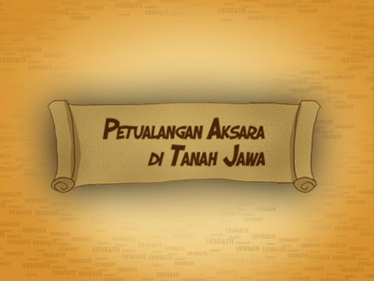 Petualangan Aksara di Tanah Jawa Logo