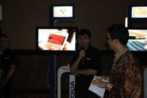 Waroeng Ekspres at Nokia Developer Ecosystem Launching