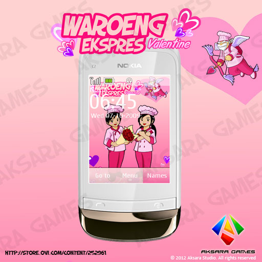 Waroeng Ekspres Valentine Theme for Nokia S40 Touch & Type