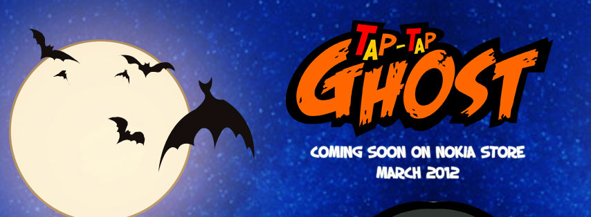 Tap Tap Ghost - Coming Soon Banner